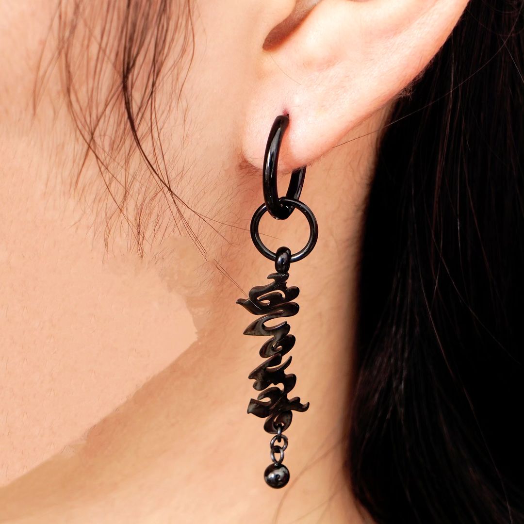 Seventeen 손오공 earrings