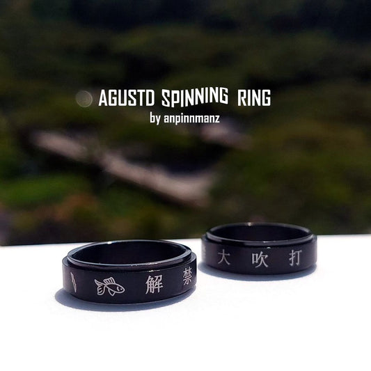 AgustD D-DAY spinning ring