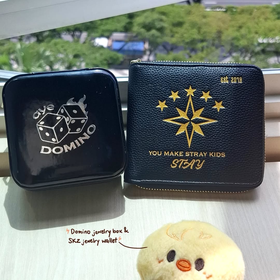 SKZ jewelry wallet/Domino jewelry box
