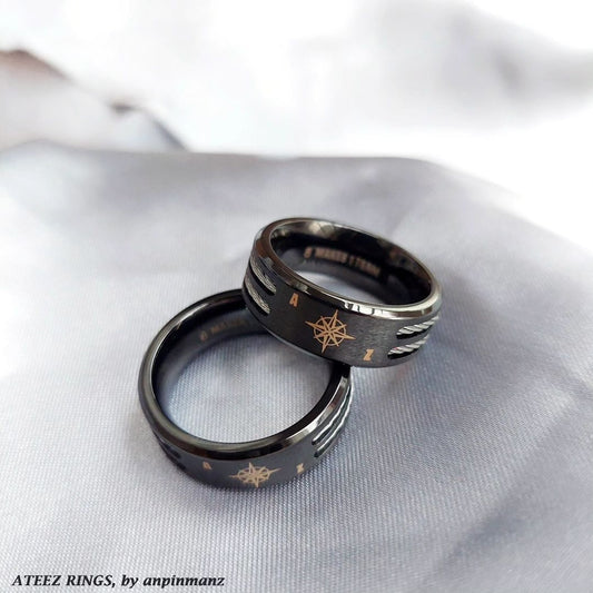 Ateez-themed ring