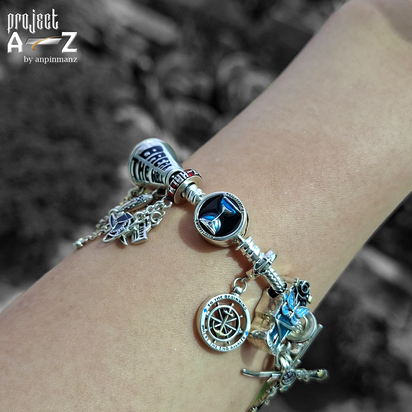 Ateez PROJECT A-Z individual charms