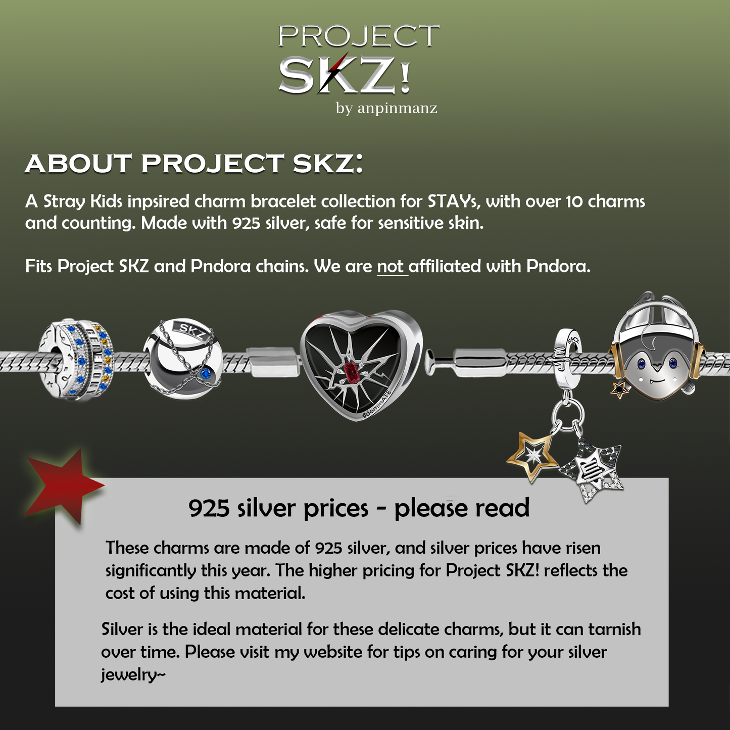PROJECT SKZ! charm blind boxes