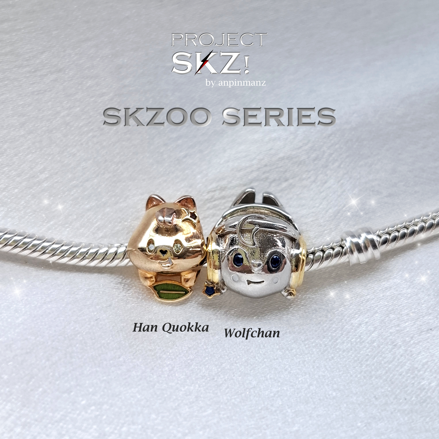 PROJECT SKZ! Wolfchan charm