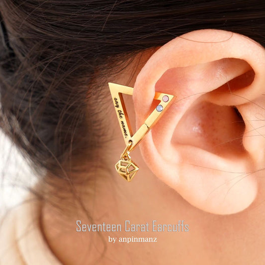 Seventeen CARAT earcuffS