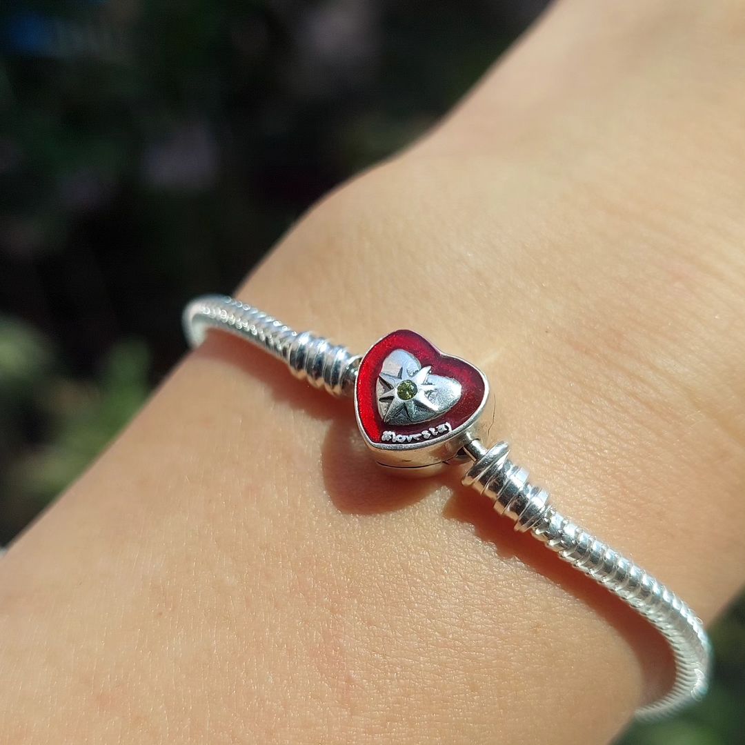 PROJECT SKZ! heart clasp bracelet (STURDIER VERSION)