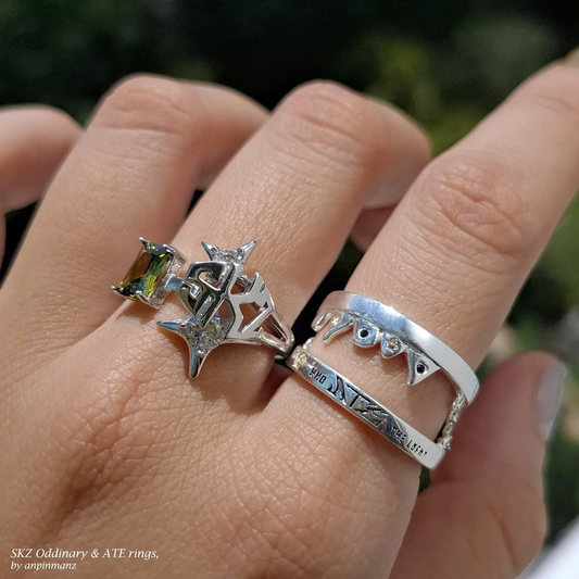 SKZ Oddinary & ATE rings