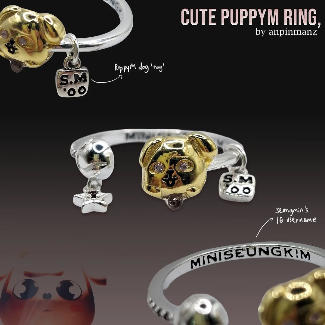 Seungmin PuppyM rings