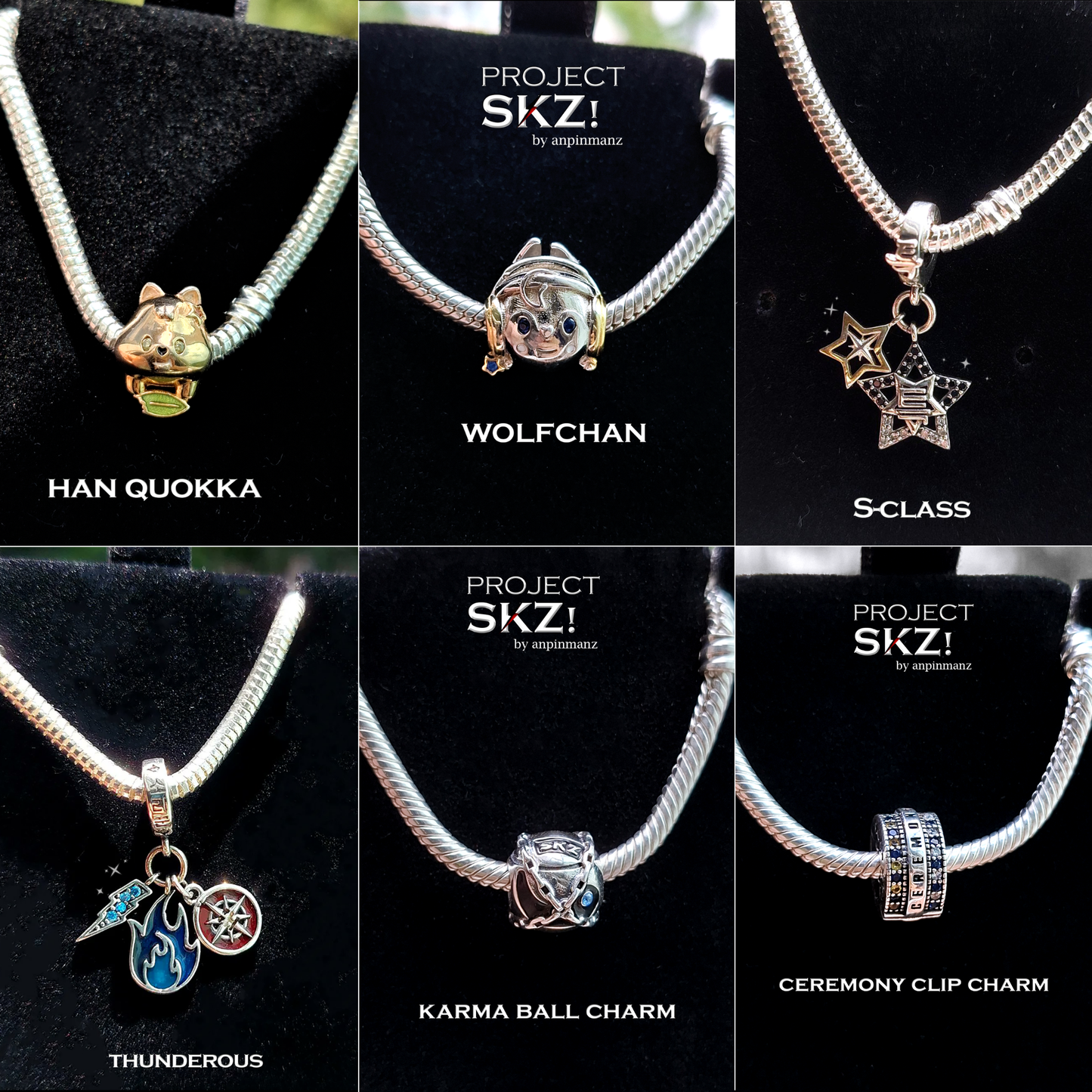 PROJECT SKZ! charm blind boxes