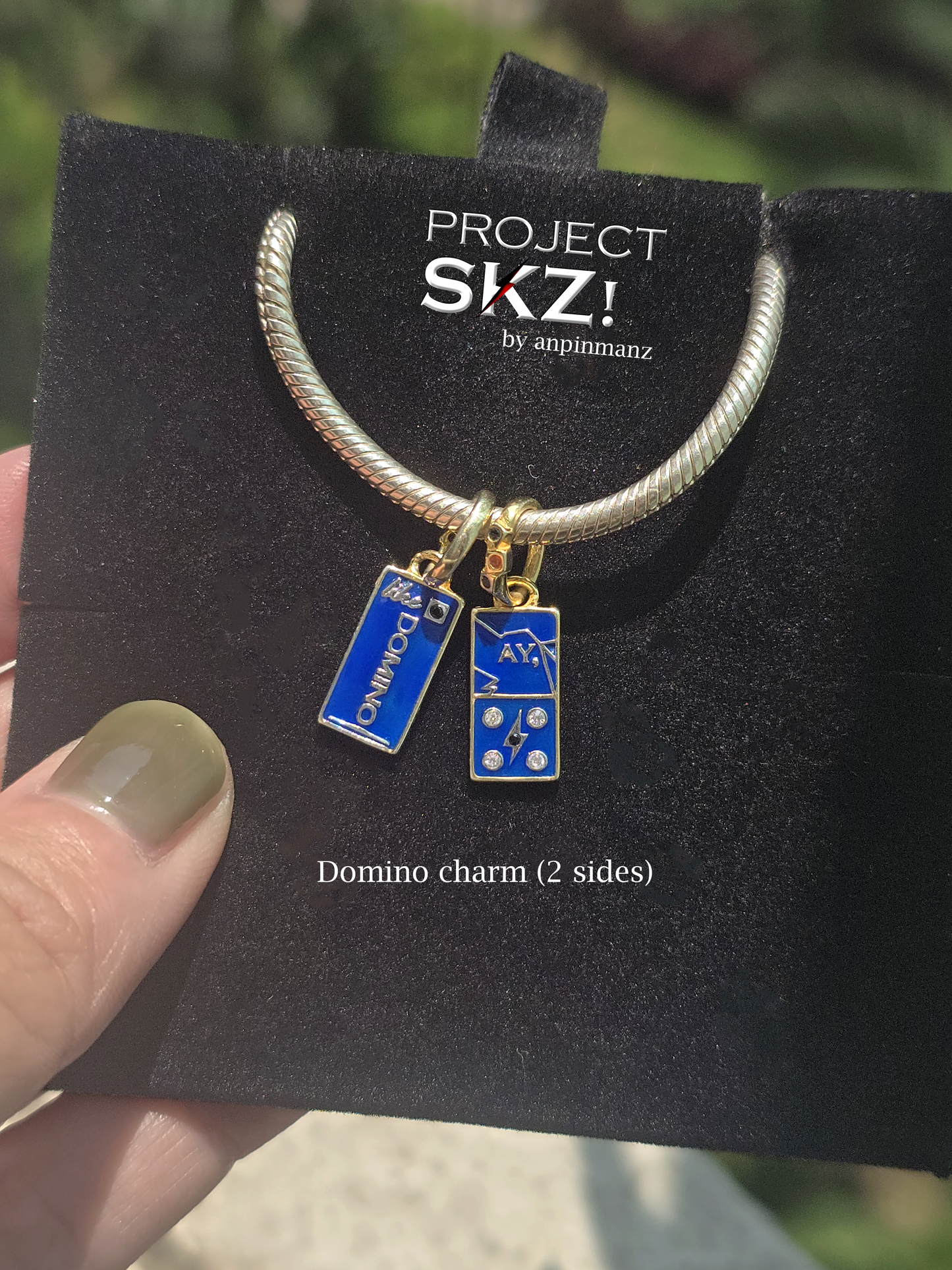 Project SKZ Domino & 8 is Fate charms