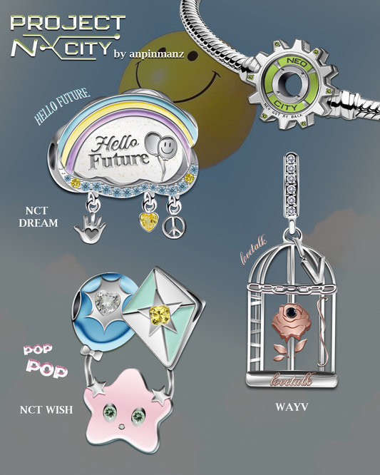 PREORDER: Project NCity individual charms