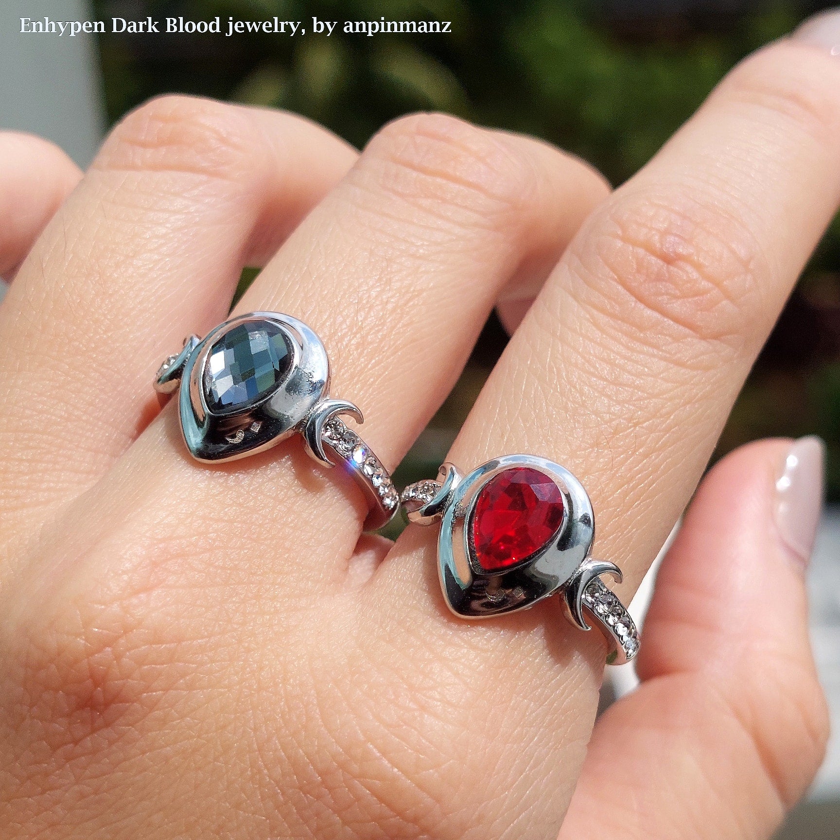 Inman Rings Enha Dark Blood jewelry – anpinmanz