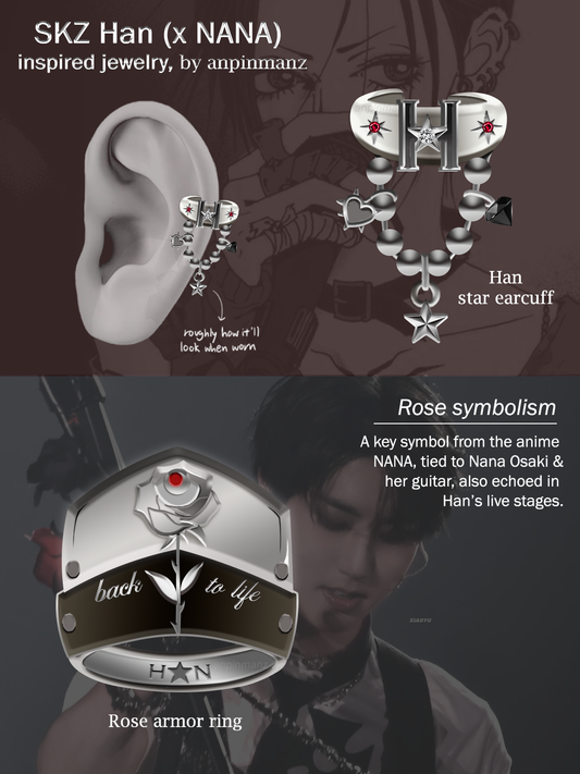 Han x NANA jewelry (preorder)