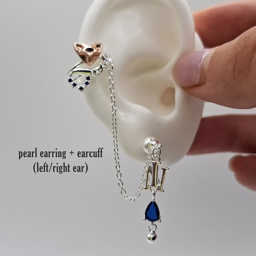 I.N earcuff / earring + earcuff