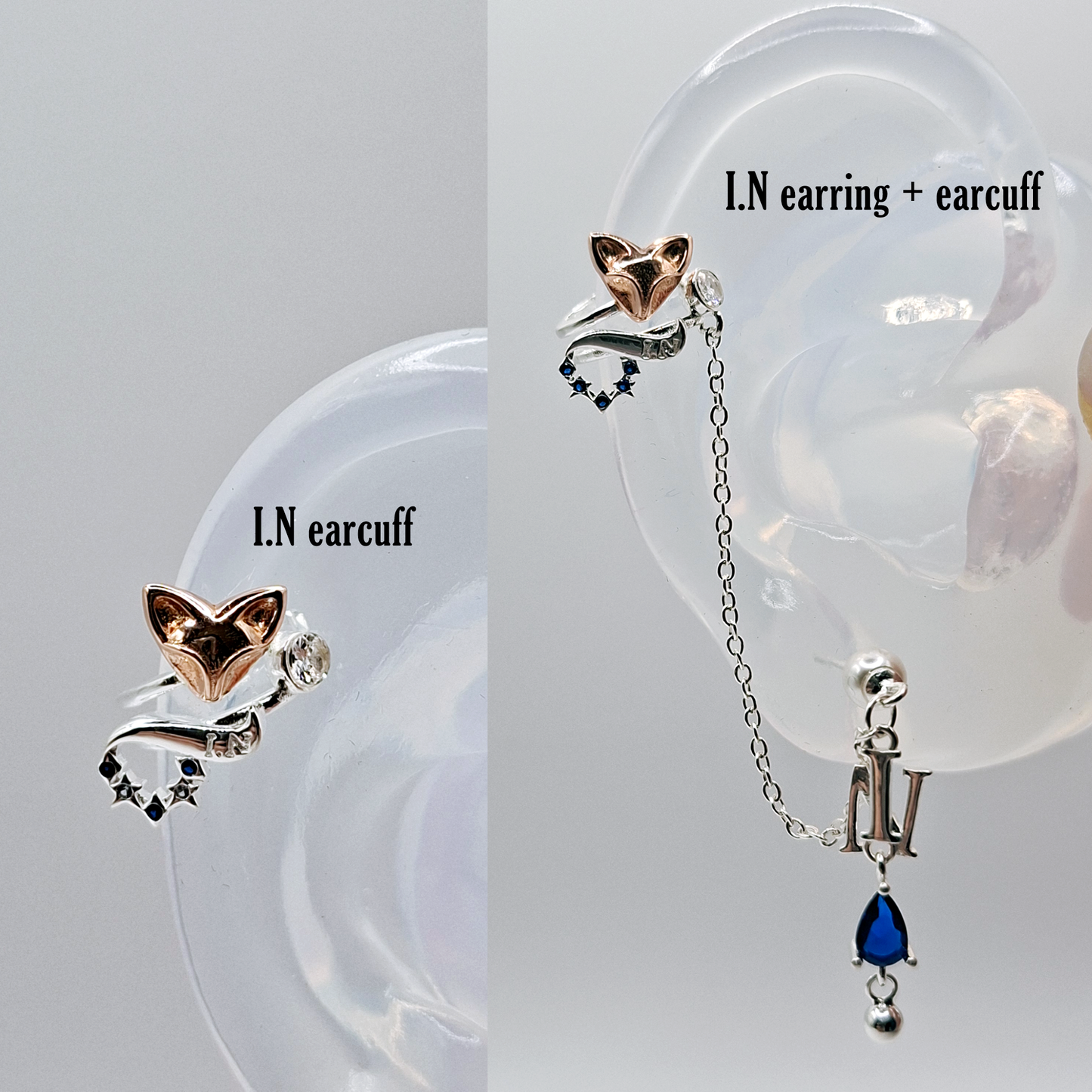 I.N earcuff / earring + earcuff