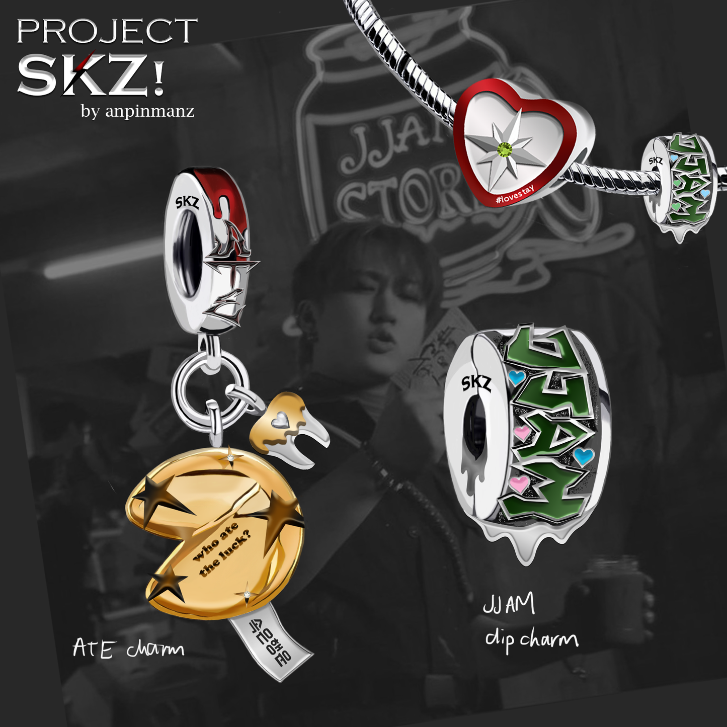 PREORDER: Project SKZ! individual charms