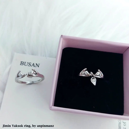 Jimin Yaksok Promise rings