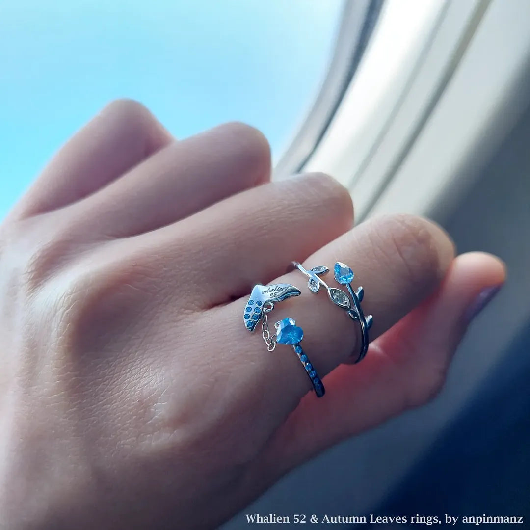 Autumn Leaves ring (US 5-7)