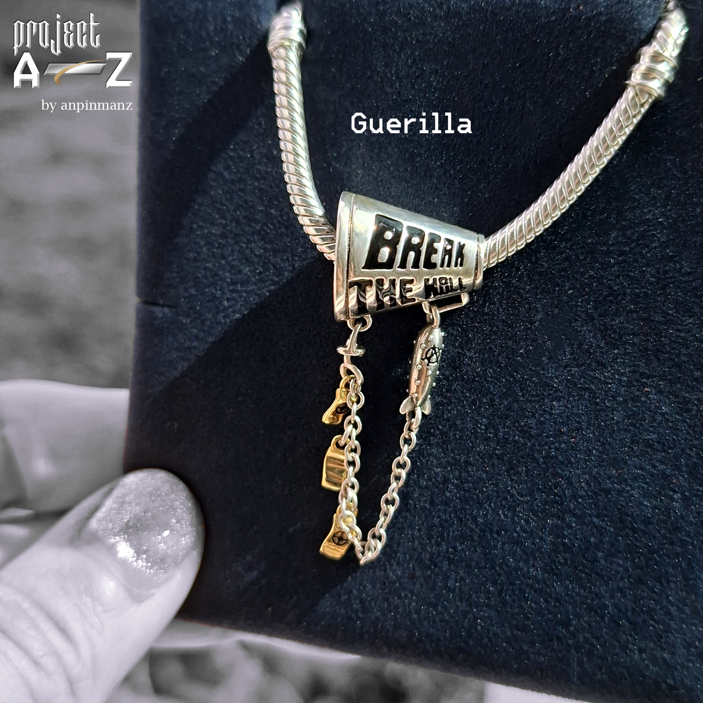 Ateez PROJECT A-Z individual charms