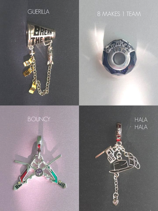 Ateez PROJECT A-Z individual charms