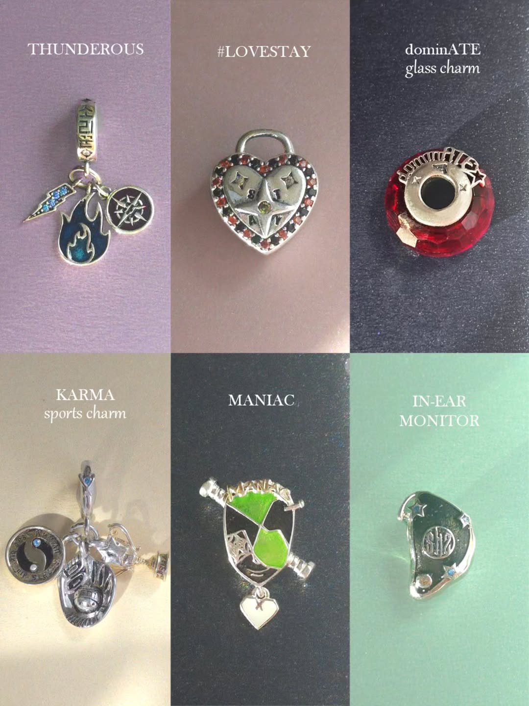 PROJECT SKZ! individual charms