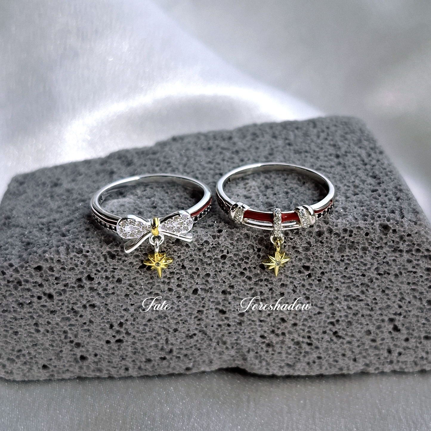 Enhypen Fate x Foreshadow rings