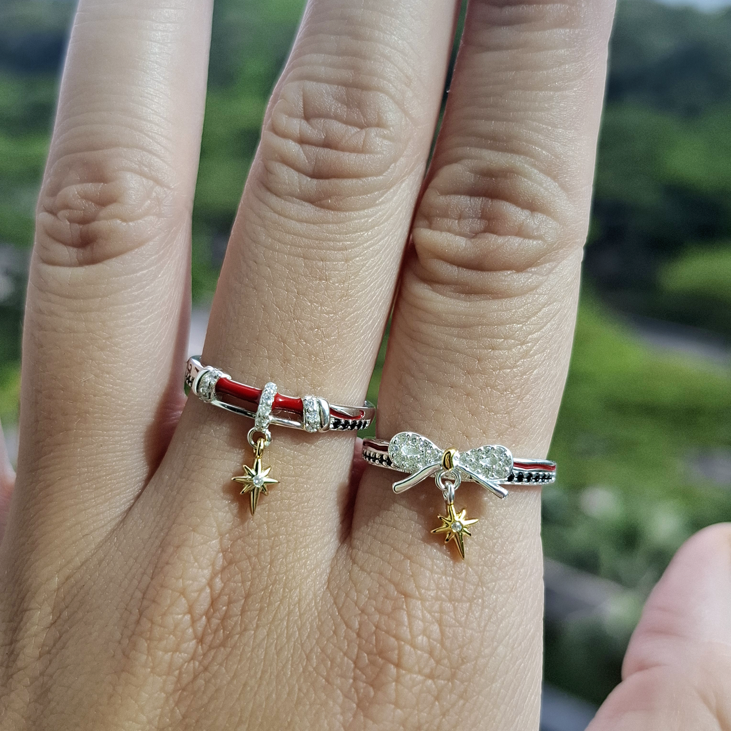 Enhypen Fate x Foreshadow rings