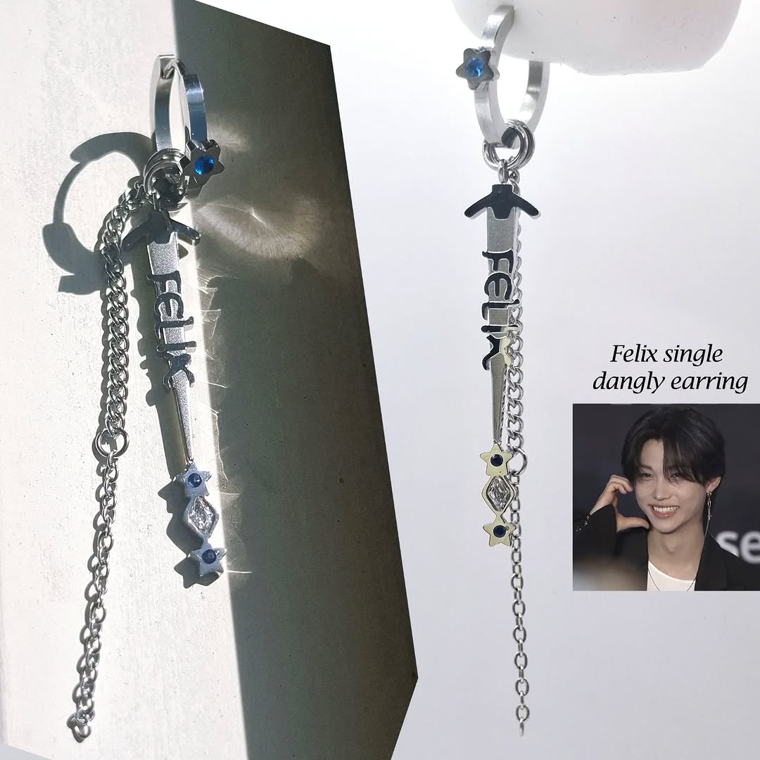 Felix single hoop earring