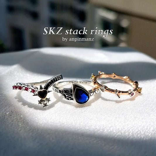 SKZ stack rings