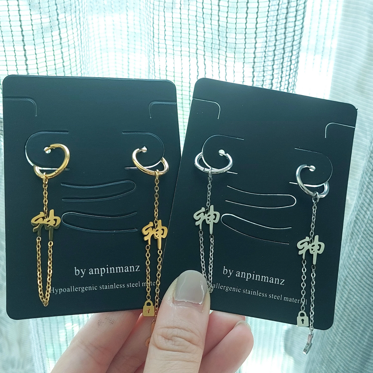 SKZ God's Menu earrings