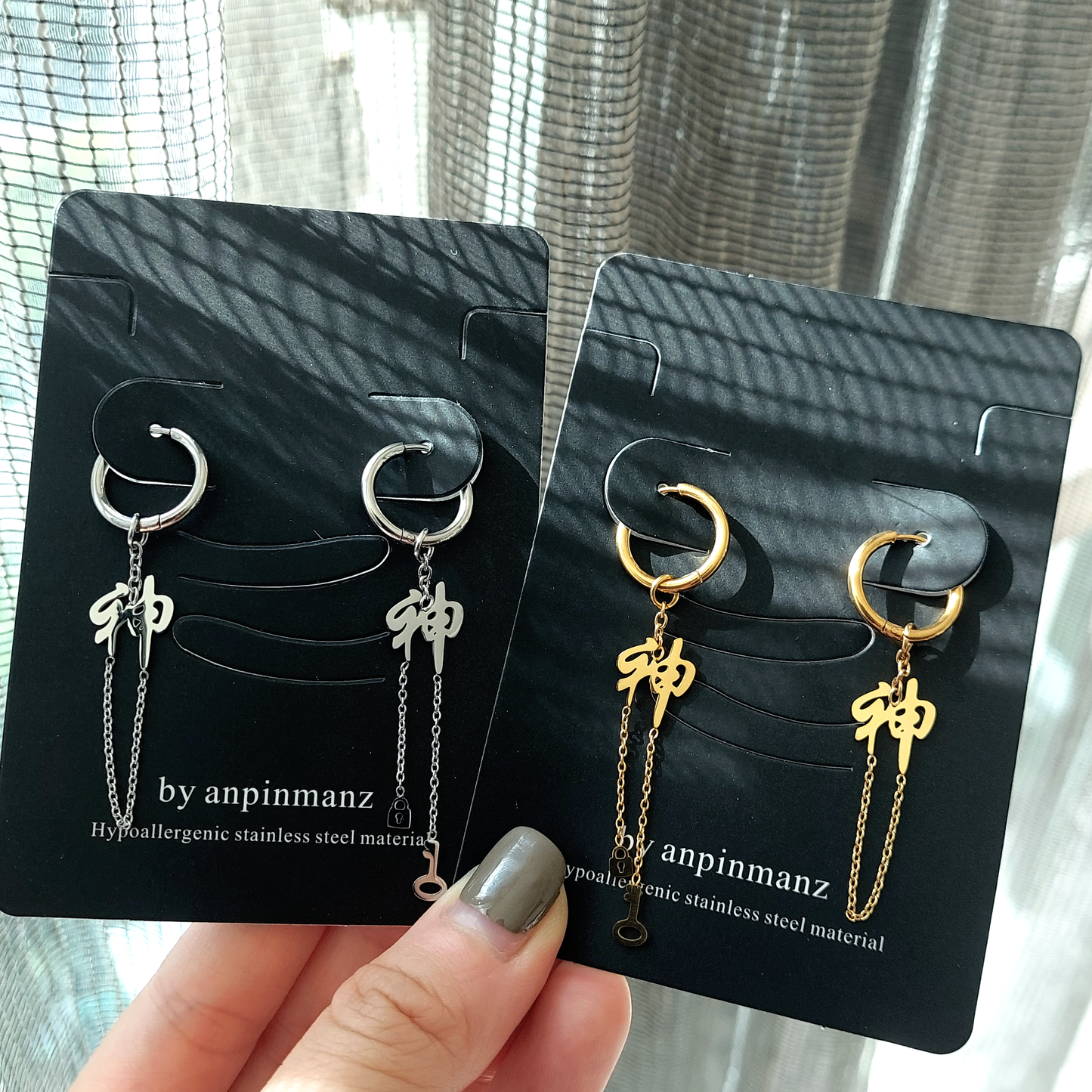 SKZ God's Menu earrings