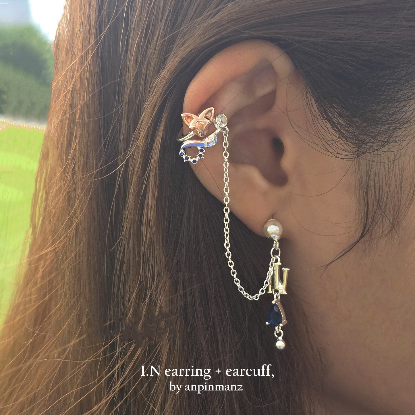 I.N earcuff / earring + earcuff