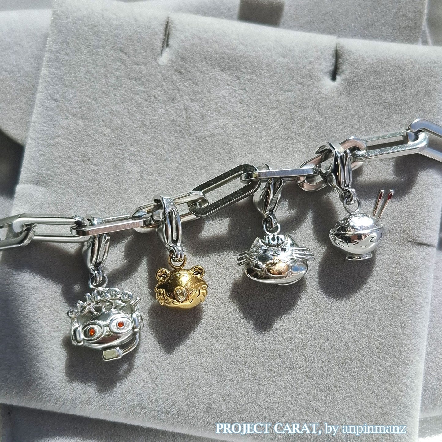 RETIRING: PROJECT CARAT charms/bracelet & necklace