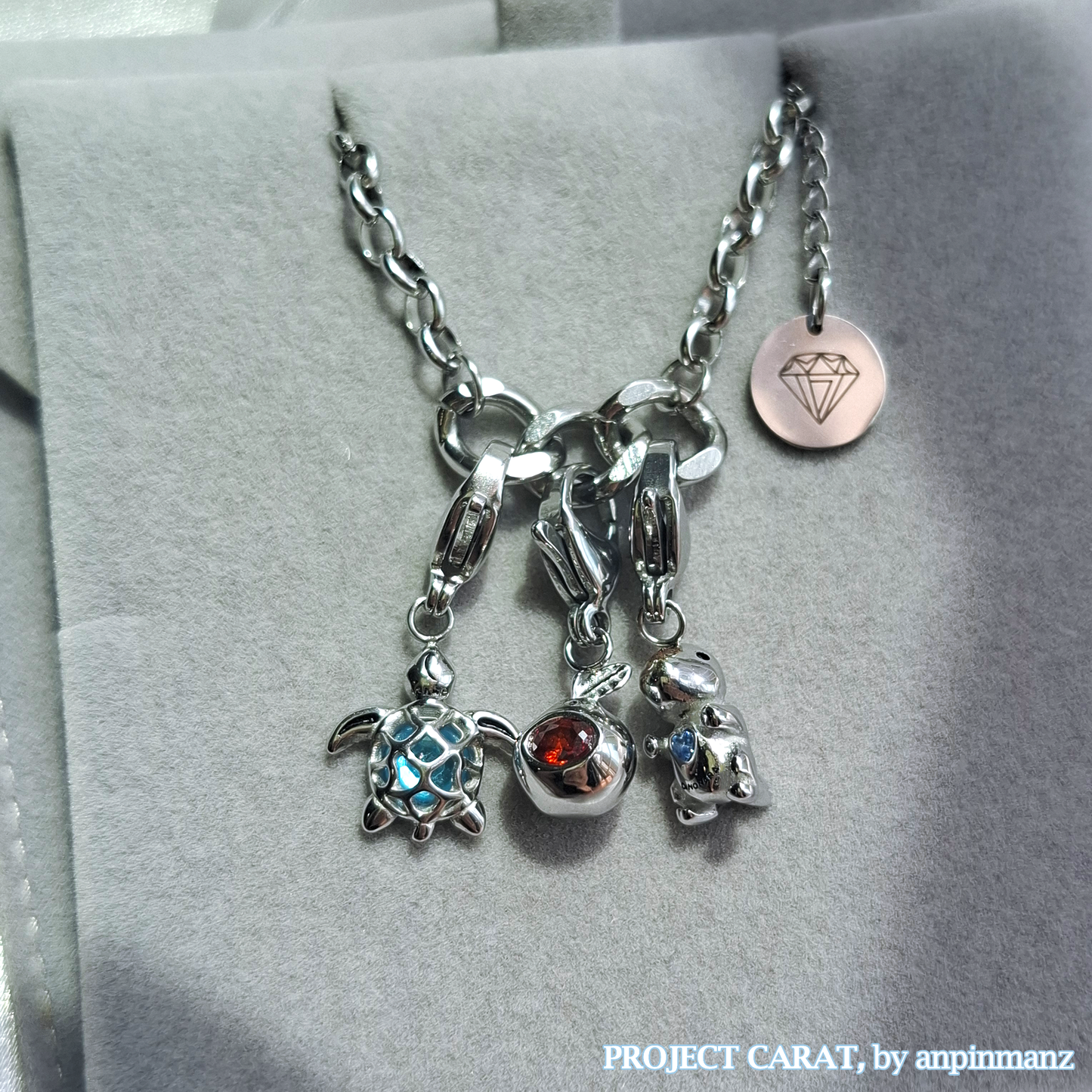 RETIRING: PROJECT CARAT charms/bracelet & necklace