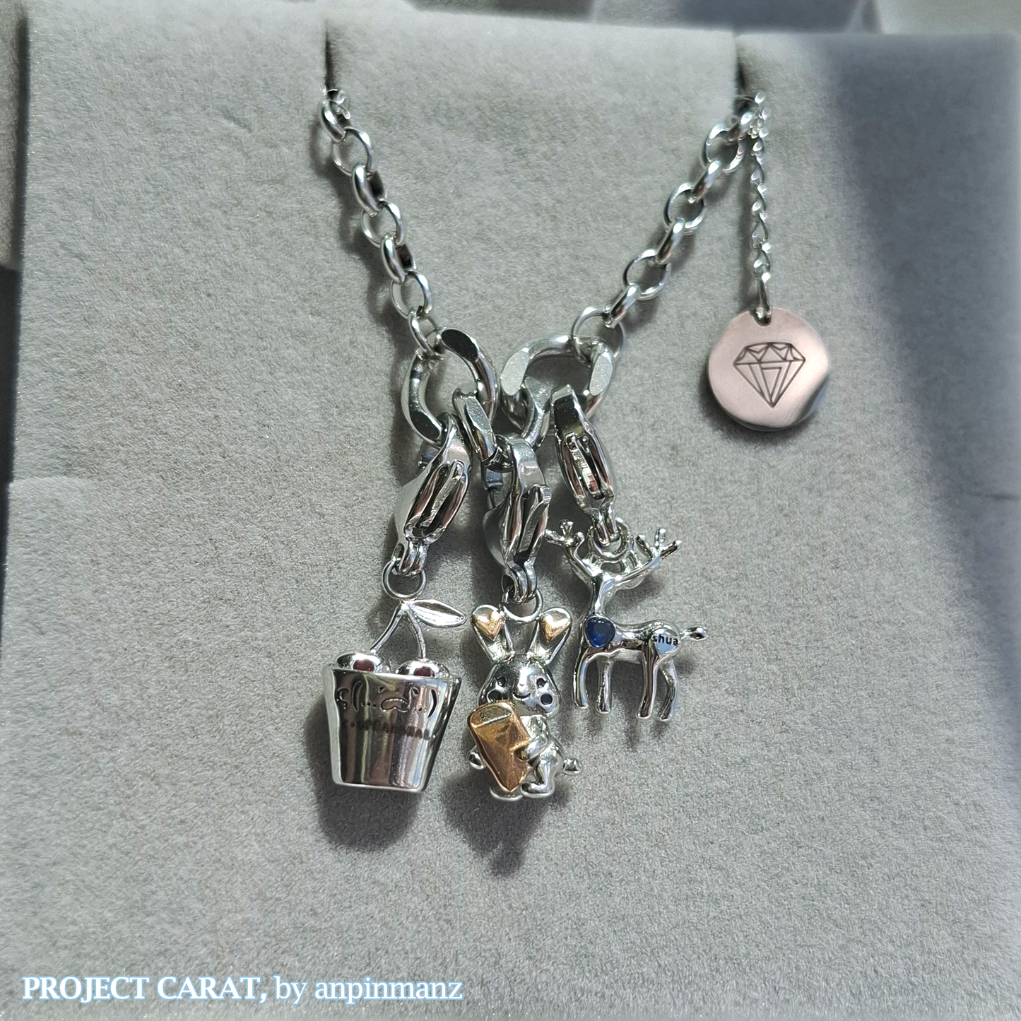 RETIRING: PROJECT CARAT charms/bracelet & necklace