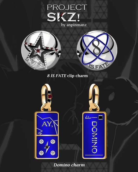 PREORDER: Project SKZ Domino & 8 is Fate charms