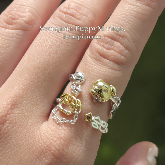 Seungmin PuppyM rings