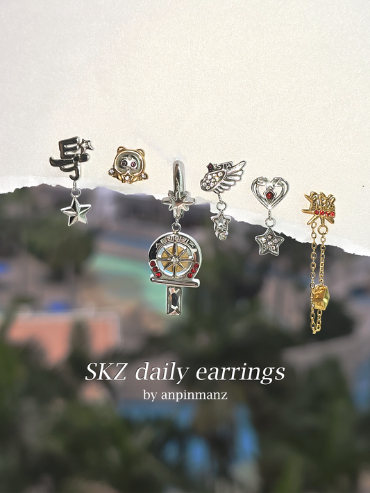 SKZ daily earrings