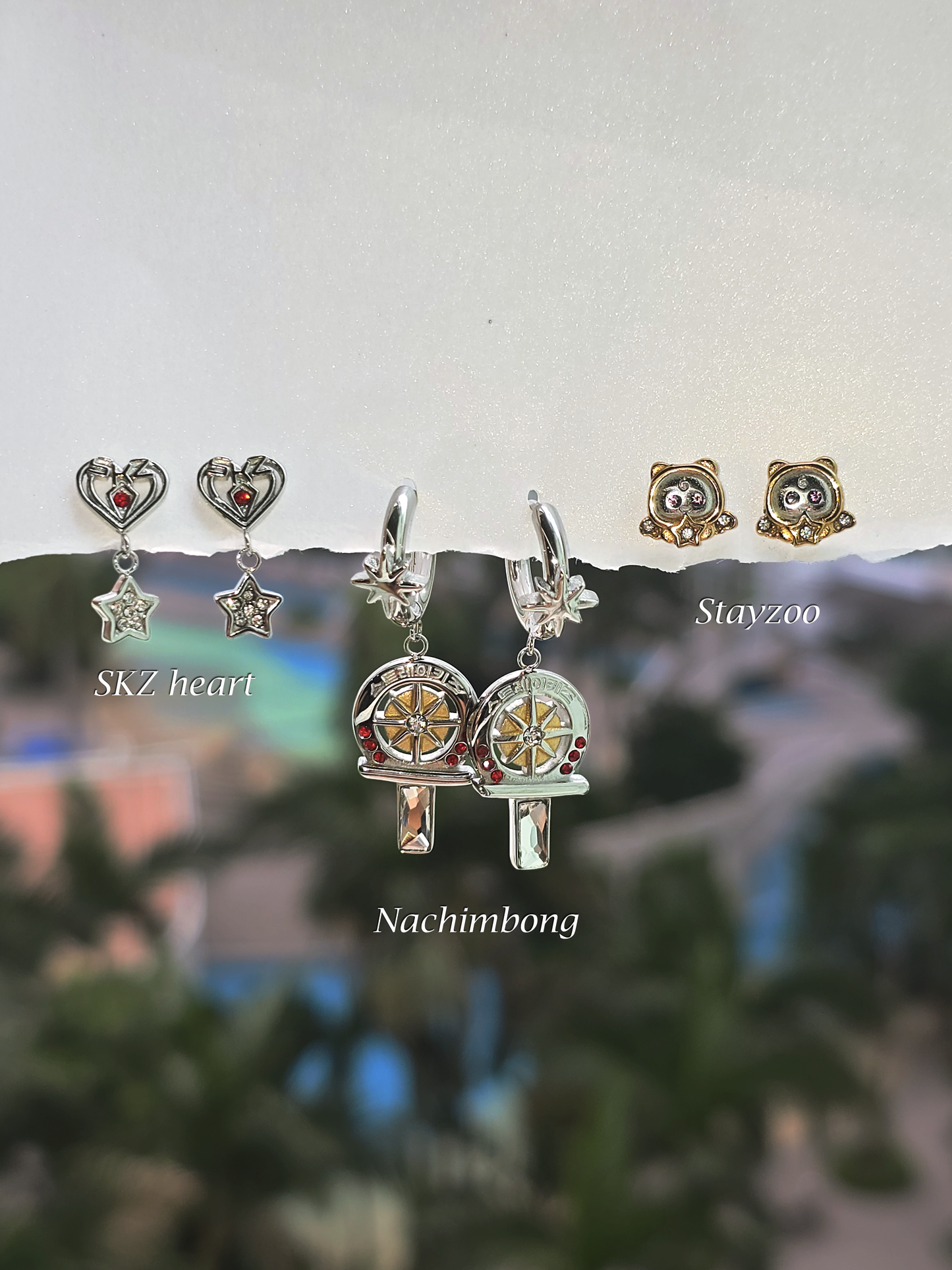 SKZ daily earrings