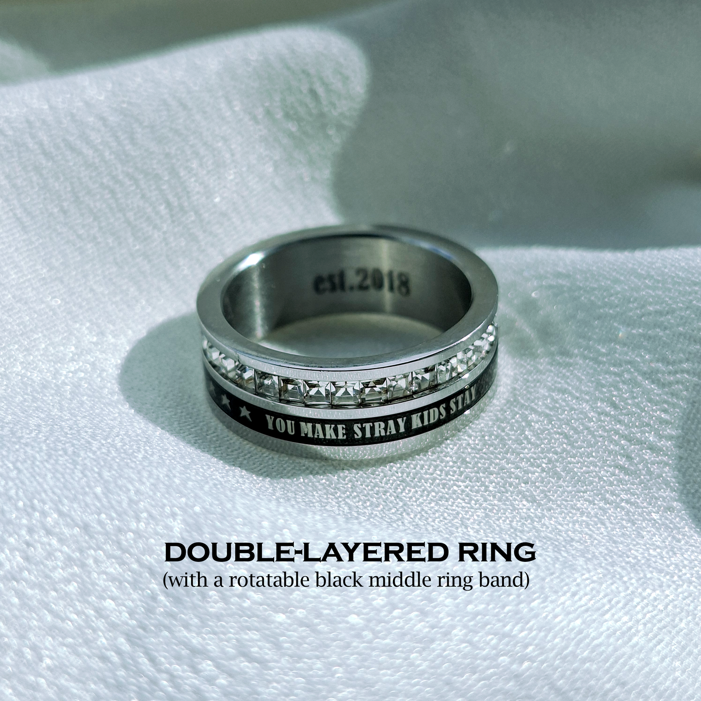 Stray Kids matching ring collection