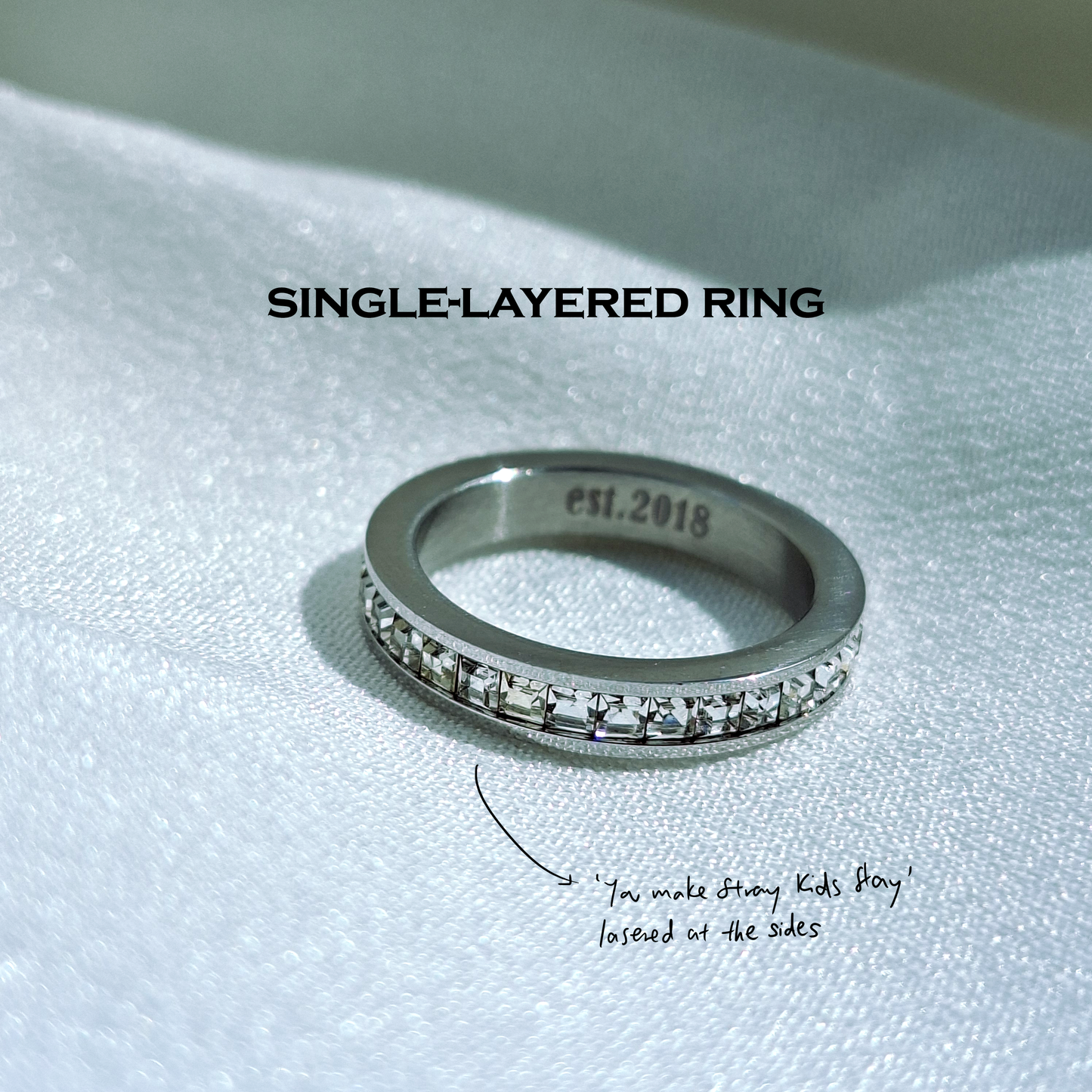 Stray Kids matching ring collection