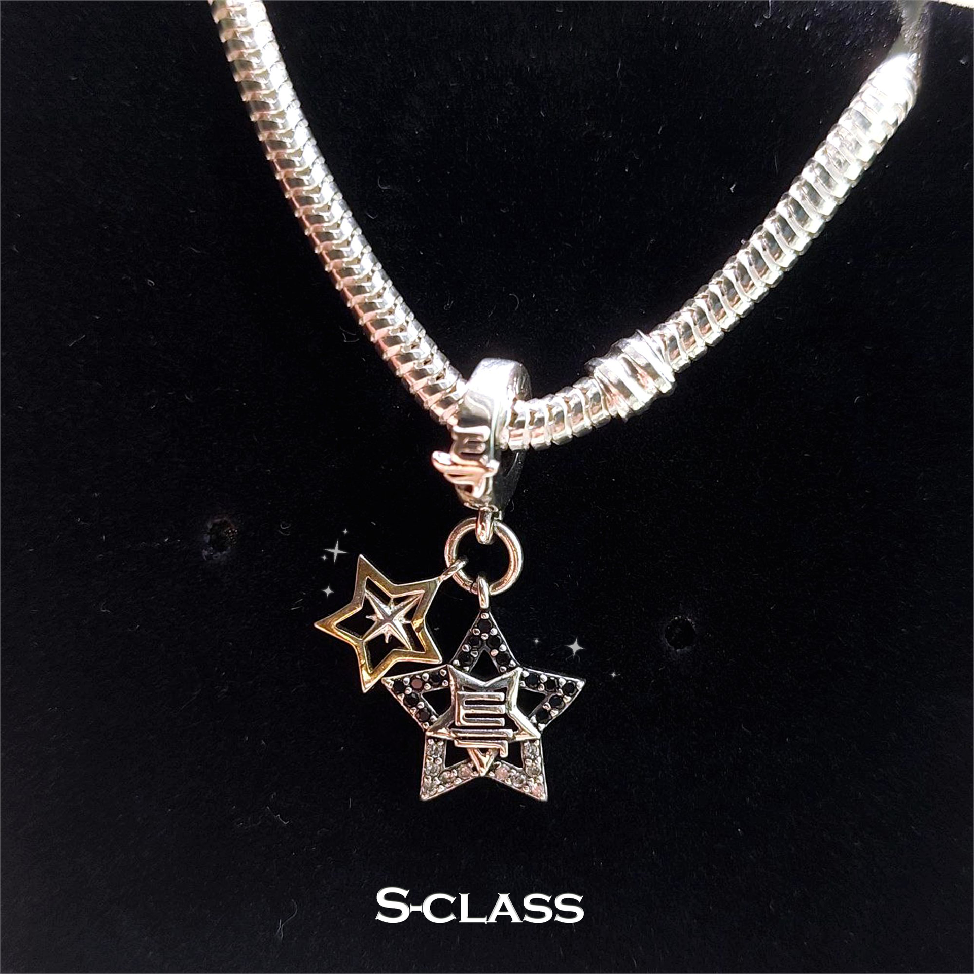 新品 IVXLCDM STAR CHARM PENDANT ペンダントトップのみ SJX DIAMOND STAR CHARM K18 WG 6ZC0137 ダイヤペンダント ネックレス