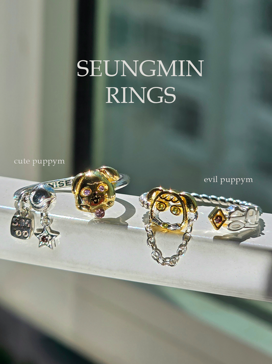 Seungmin Puppy rings