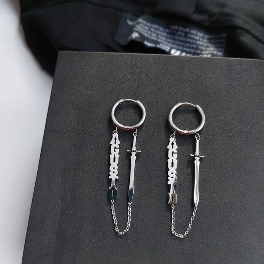 Suga AgustD earrings