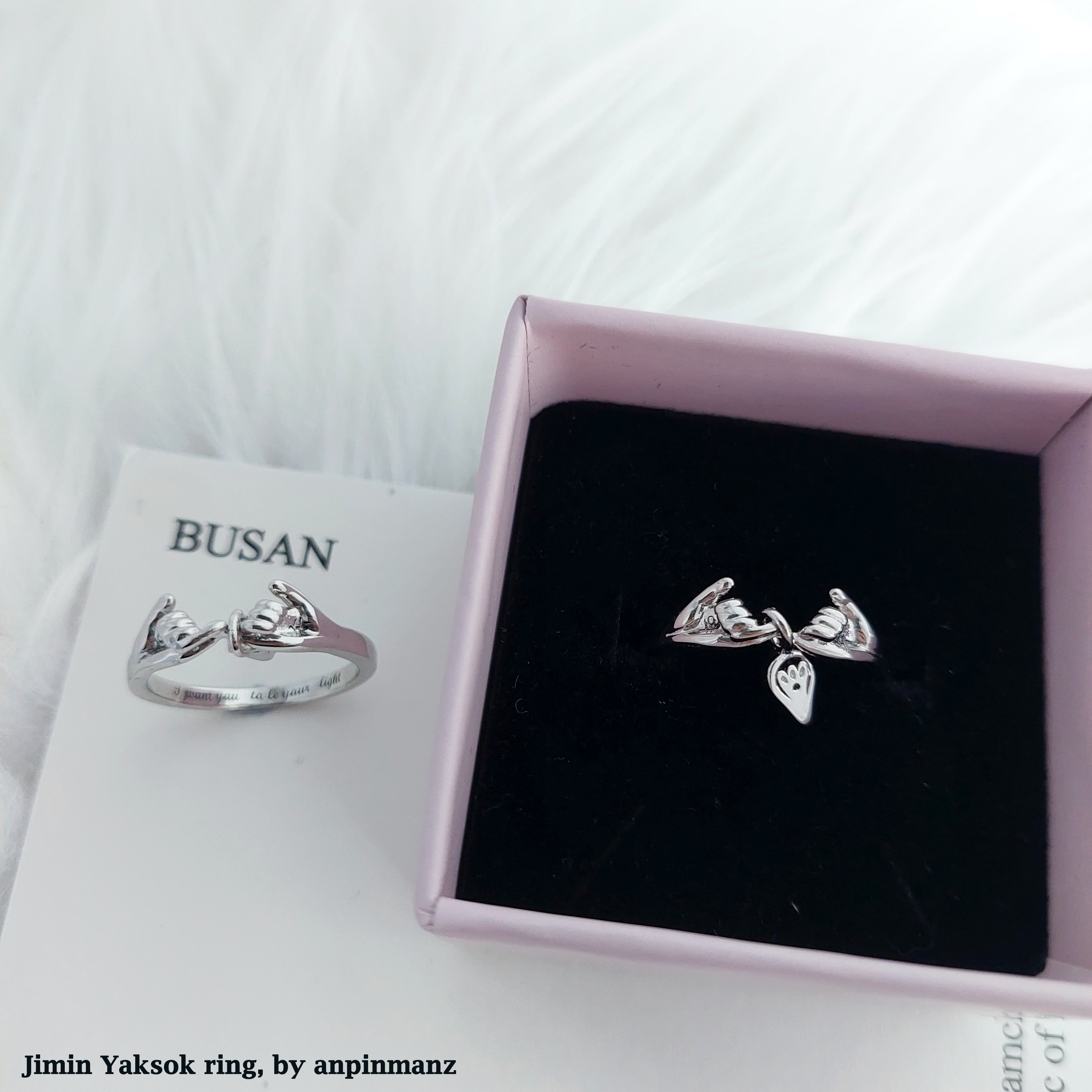 Buy BTS Ring Kpop BTS Love Yourself Ring Rings for BTS Fans  Jewelry(RI-J-HOPE) at Amazon.in